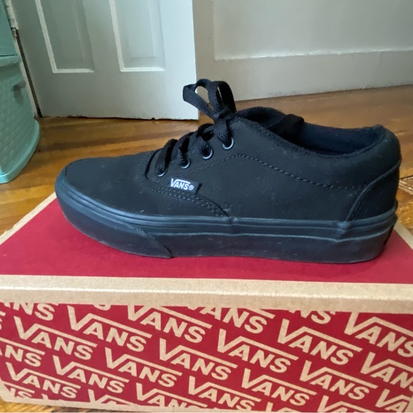 Black canvas Vans sneakers - Picture 4 of 7